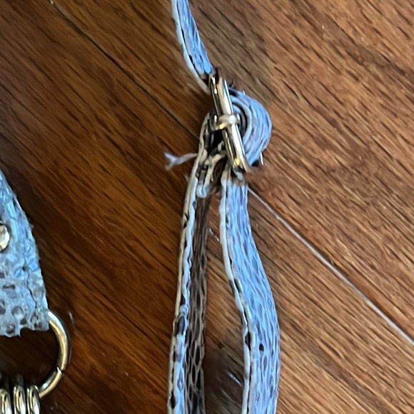 snakeskin leather bag - Picture 15 of 16